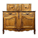 Buffet provençal a glissants style Louis XV estampillé en bois fruitier