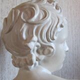 Head of a young man, plaster bust