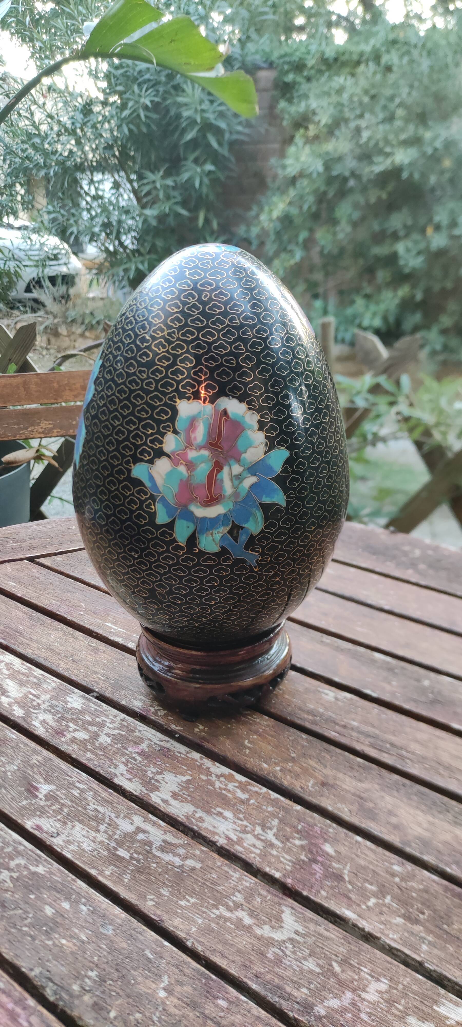 Cloisonné egg