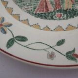 Porcelain plate decor country Villeroy Boch