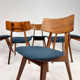 Set of 6 Mid Century Louis van Teeffelen Dining Chairs, 1960s