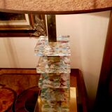 Paire de lampes Arlequin en verre Murano, XXe siècle