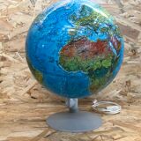 Old Terrestrial Globe World Map Globe A/S Denmark Type 2000Z Vintage
