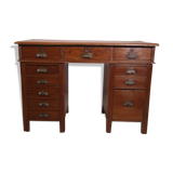 American teak desk cicra 1940