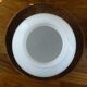 Globe in white opaline - 15 cm