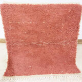Handmade moroccan berber carpet 96 x 87 cm