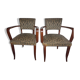 Pair of bridge chairs