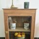 Vitrine chêne époque début XXÈME