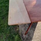 Dining table furniture sam half century with 2 extensions foot compass with 2 extensions