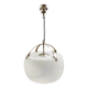 White Hanging Lamp "Omega" by Vico Magistretti for Artemide, 1962