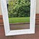 Mirror bleached wood campaign decoration