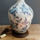 Porcelain lamp foot