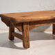 Antique pine coffee table – China, circa 1890