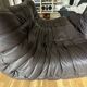 Togo corner sofa in Indiana Ink leather (2 two-seater benches and 1 corner piece)