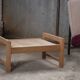 Table de plateau en chêne, années 1960, Van Den Berghe Pauvers, Belgique
