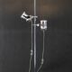 1970s Stanislav Indra Chrome Plated Floor Lamp, Czechoslovakia