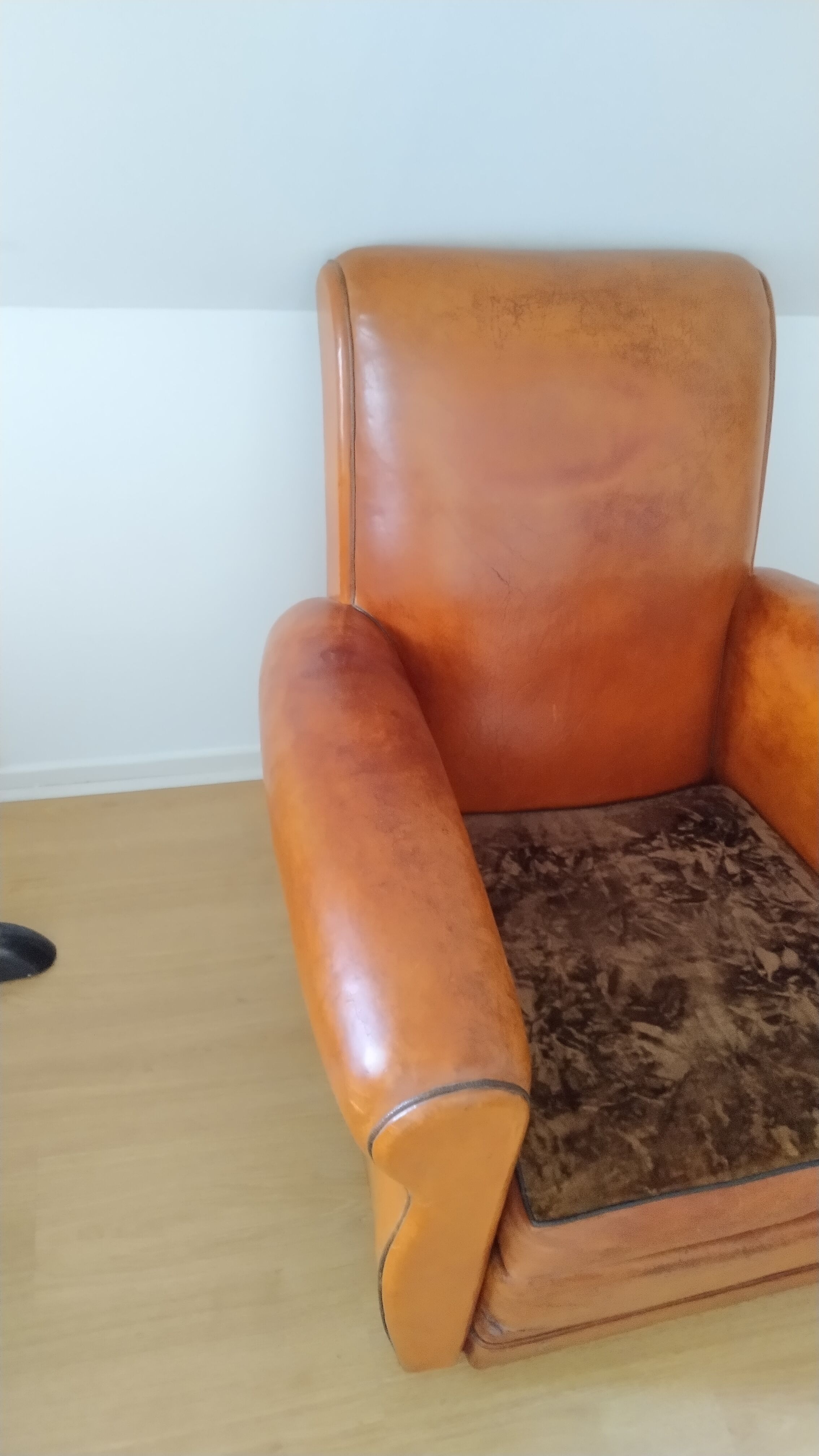Pair of club chairs