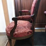Duo of old armchairs