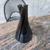 Trio of intertwined bottles signed Paco for O.Frey