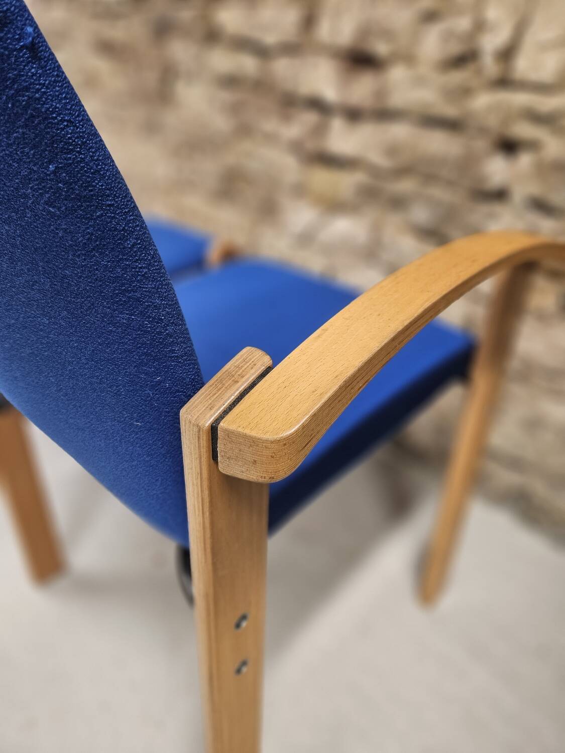 Set of 2 waiting room benches 1980/90