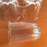 Set of 4 glassware Reims France
