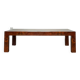Elm burl coffee table