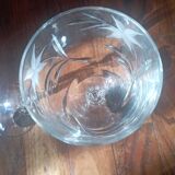 6 port glasses in hand-cut crystal