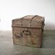 Coffre en bois, style industriel