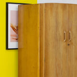 Scandinavian wardrobe 123 cm