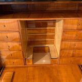 Biedermeier Secretaire in Cherry Veneer, South Germany, 1820s