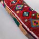 Coussin de sol kilim géant, coussin de sol kilim complet 90x46x25 cm, rouleau 2560