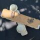 White Bamboo Wall Coat Rack