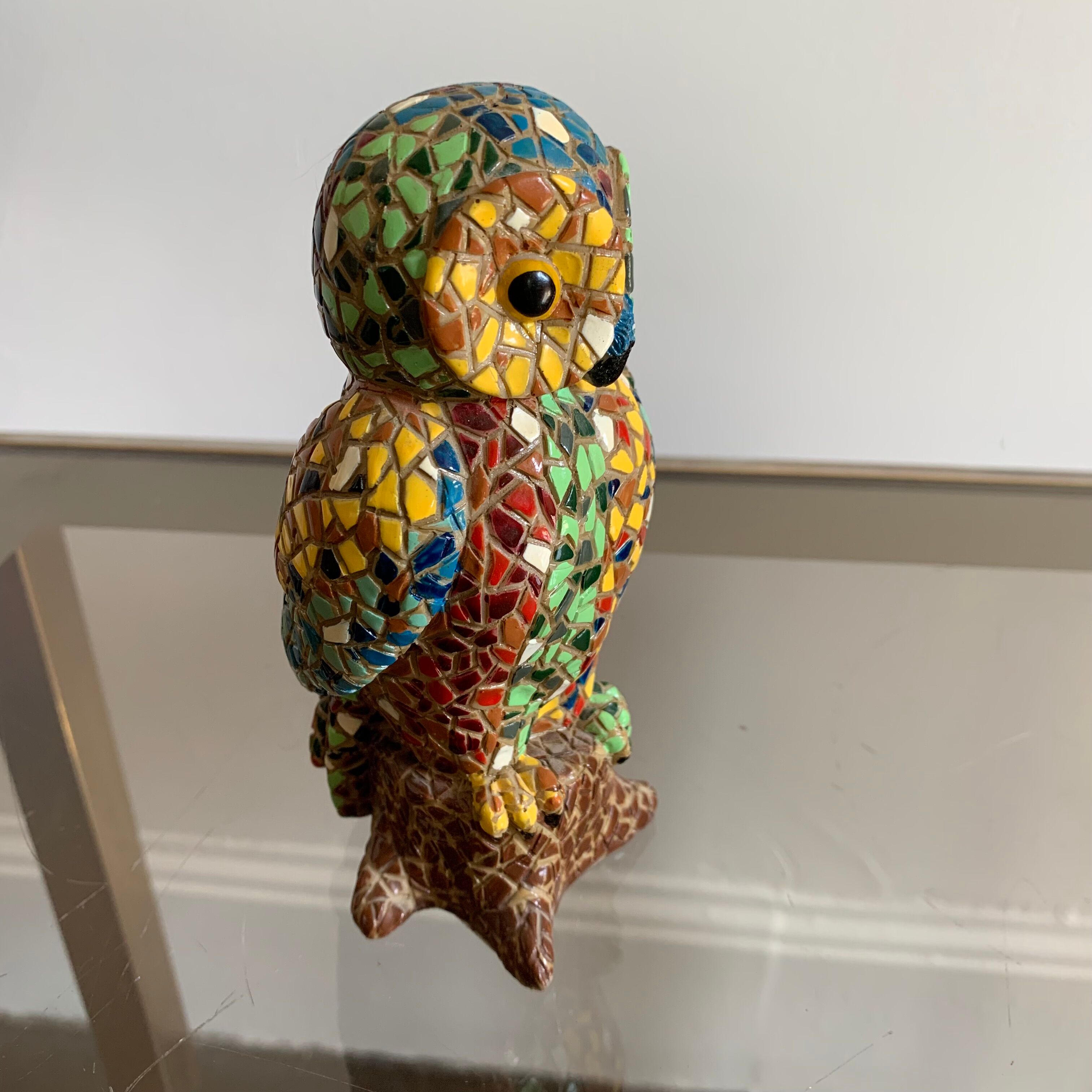 Earthenware owl