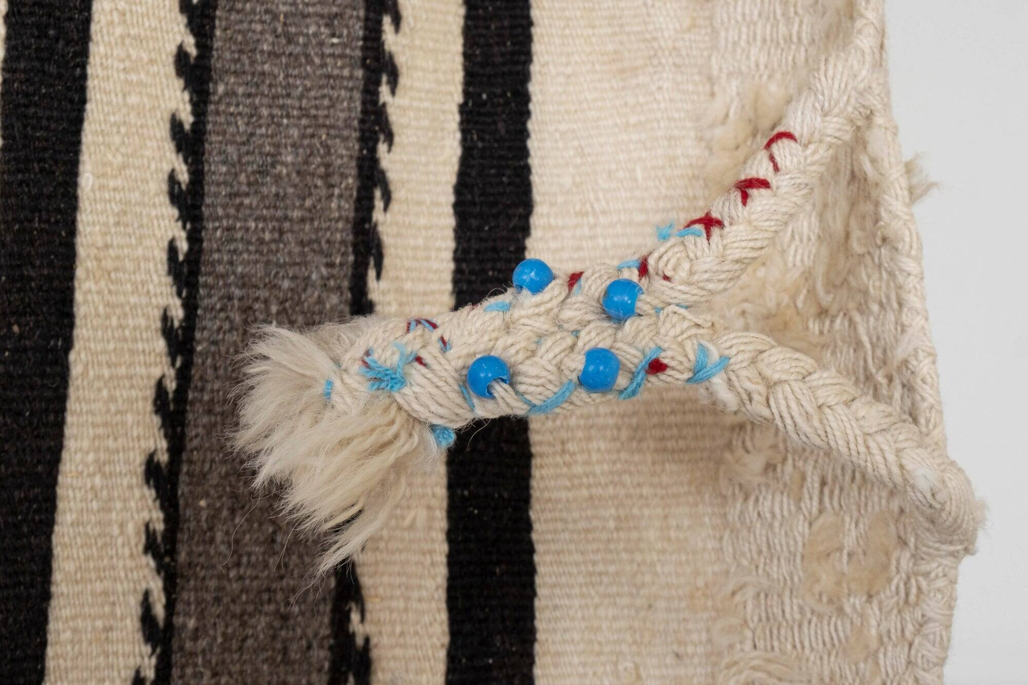 Vintage Turkish hallway rug 118x454 cm
