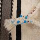 Vintage Turkish hallway rug 118x454 cm