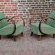 Paire de fauteuils art déco par Jindřich Halabala pour Thonet 1930