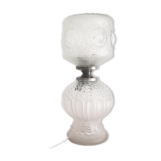 Vintage Art Deco style glass table lamp
