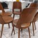 Set of 6 Baumann Bistrot chairs, Mondor model, vintage 1970
