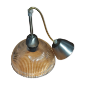 Vintage ceiling chandelier, chiseled glass