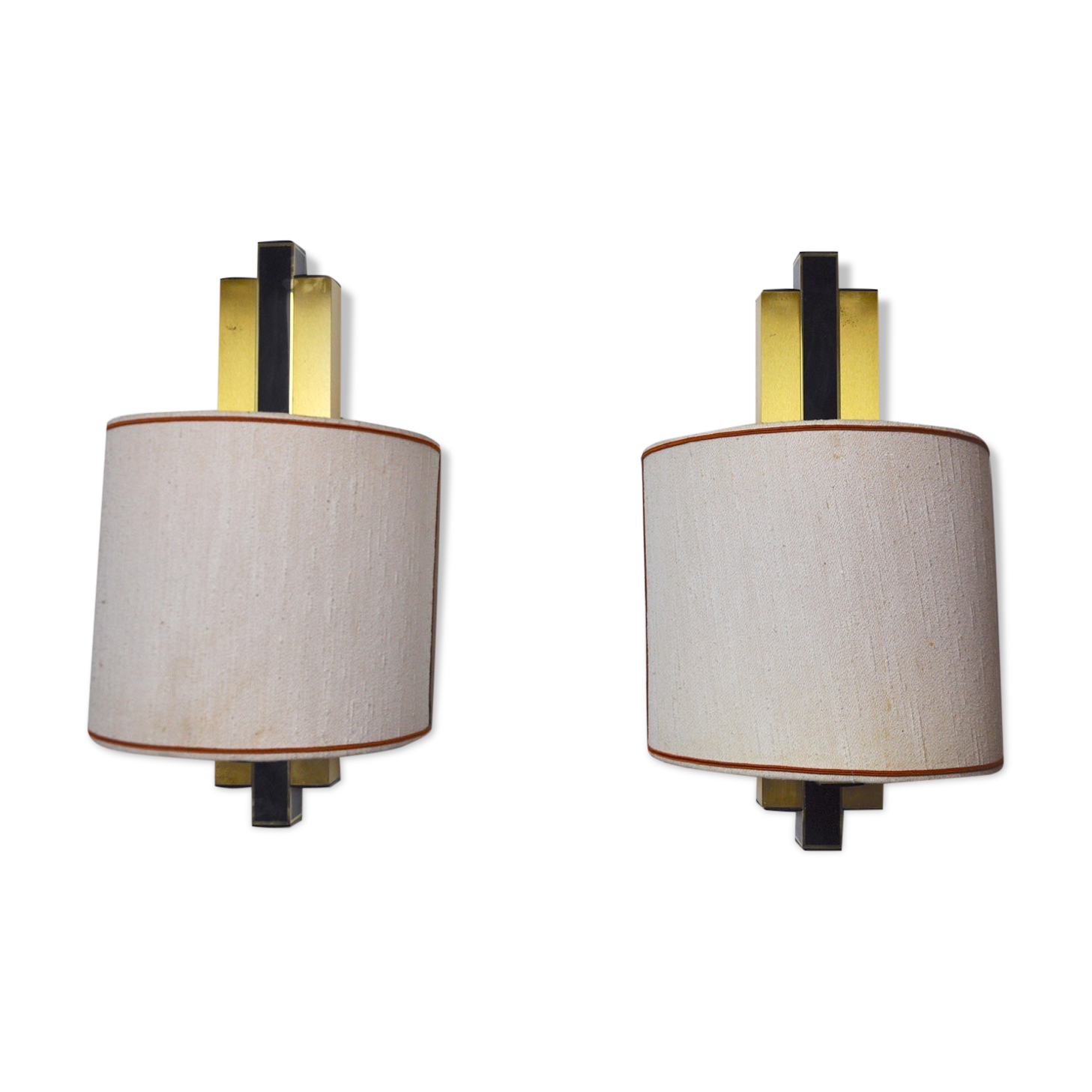 Pair of Regency wall lamps by Lumica Spain 1970