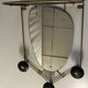 Black and gold metal coat rack., 1950
