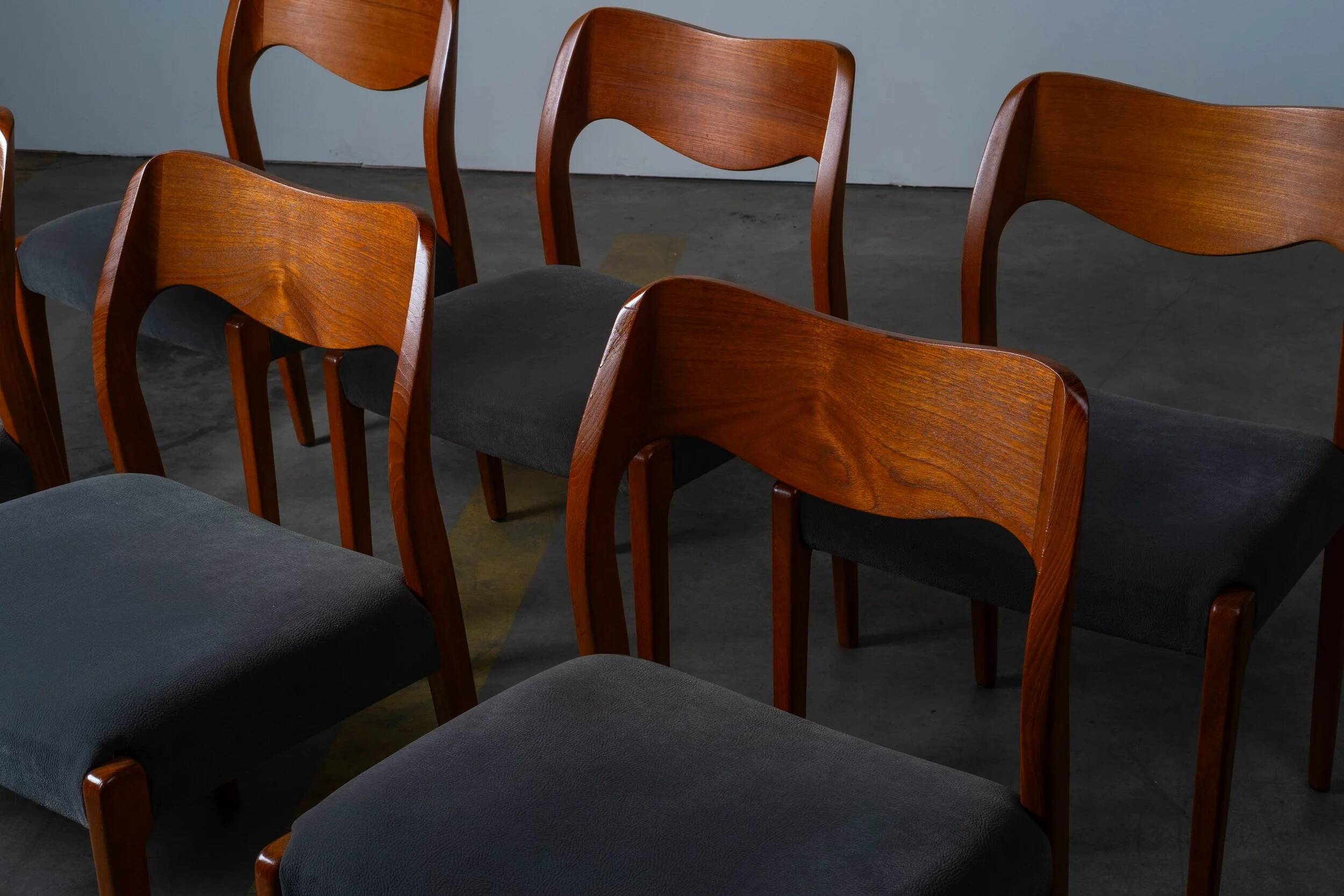 Niels O. Møller - Model 71 dining chairs