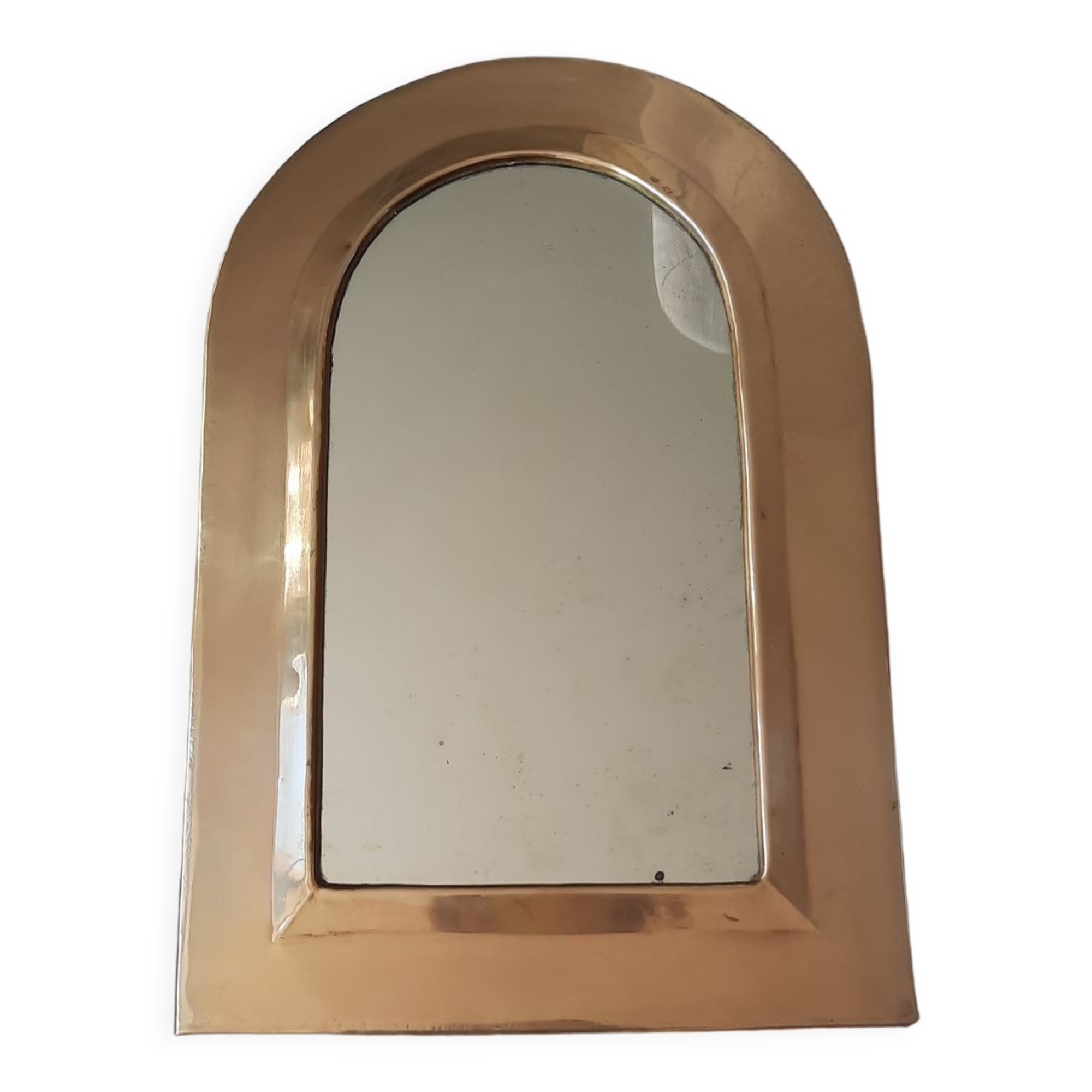 Brass mirror 25x39cm