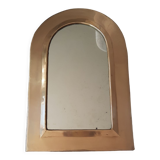Brass mirror 25x39cm