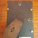Old golden photo frame