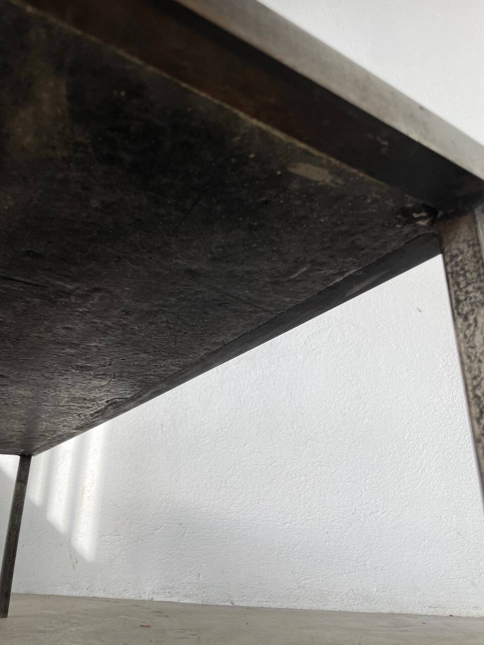 1950s slate coffee table