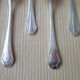 Tableware, housewife 24 pieces in silver metal 84 G Art Deco style