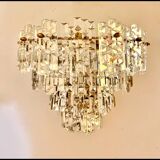 Kinkeldey crystal 4-tier wall lights! 1970s