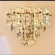 Pair of Kinkeldey 4-tier wall lights, 1970