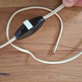 Green ceramic lamp base